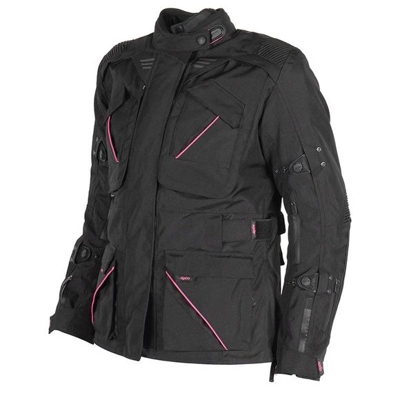 DXR CAPETOWN LADY Motorcycle Jacket - BlackRef: DXR0440