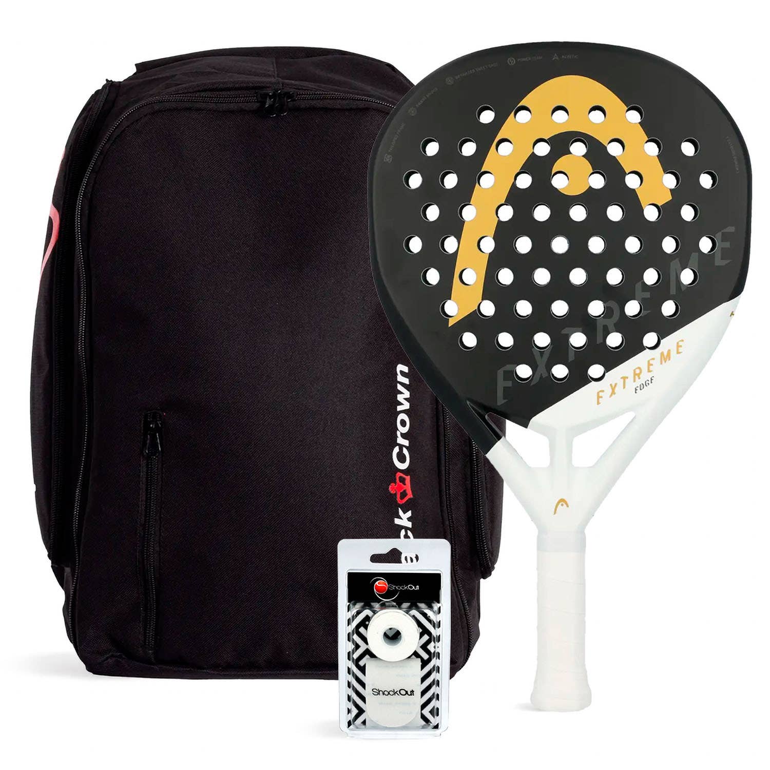 PACK HEAD EDGE EXTREME BLACK BAG BLACK CROWN BLACK