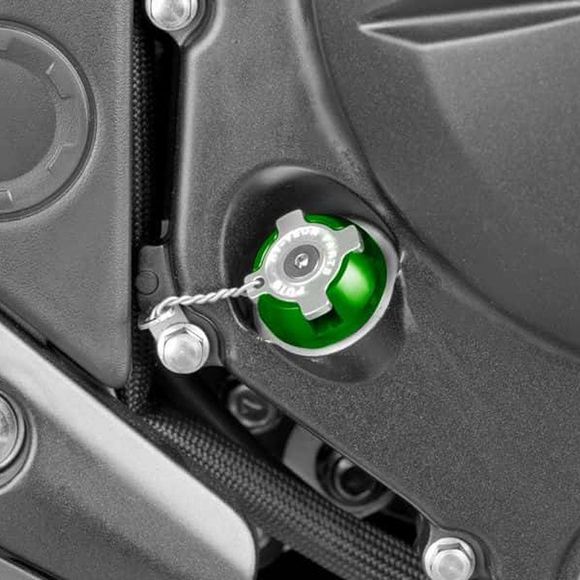 Puig aluminum oil pan plug - greenRef: 6156