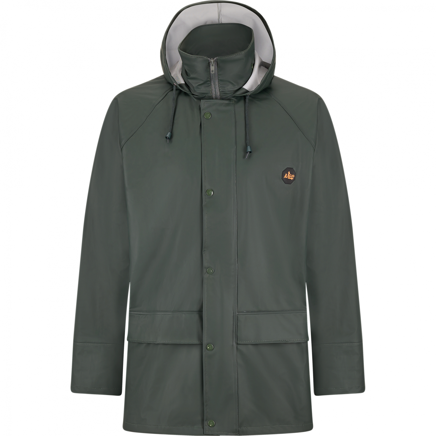 il Lago Prestige Drau Rain Jacket Unisex (Olive Grey)