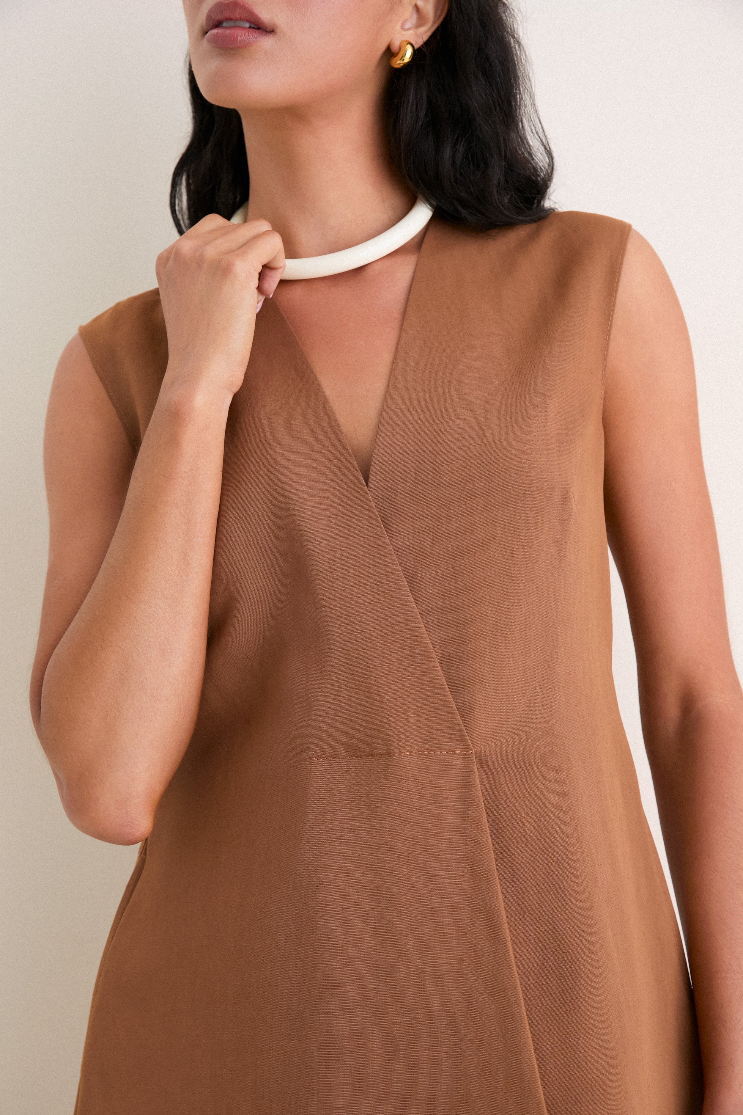 Light Chestnut Wade Mini Dress