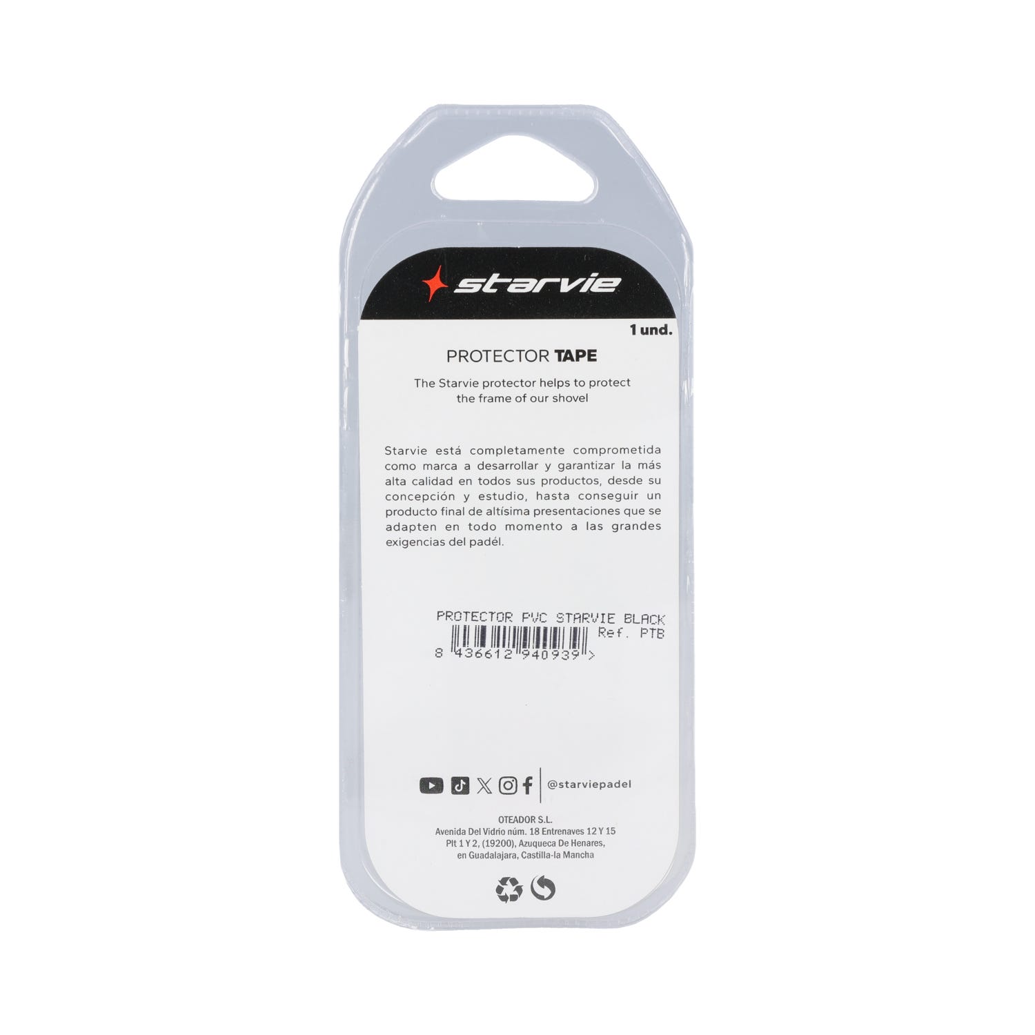 PROTECTOR STARVIE PVC BLACK