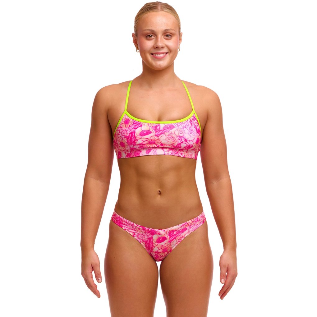 Funkita Swim Crop Eco Bikini Top Women - Rosie Cheeky