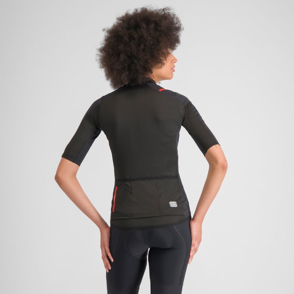Sportful Fiandre Light Short Sleeve Jacket Women - 002 Black