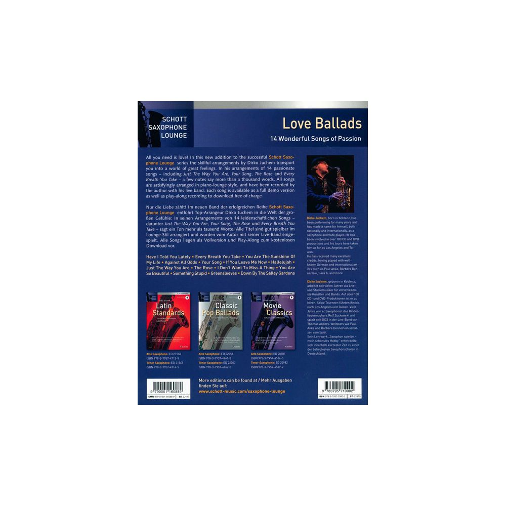 Schott Love Ballads T