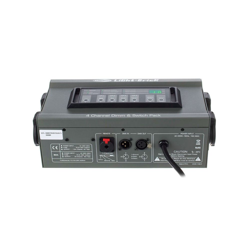 Showtec Lightbrick 4 Ch. Dimm Pack DMX – Thomann Ireland