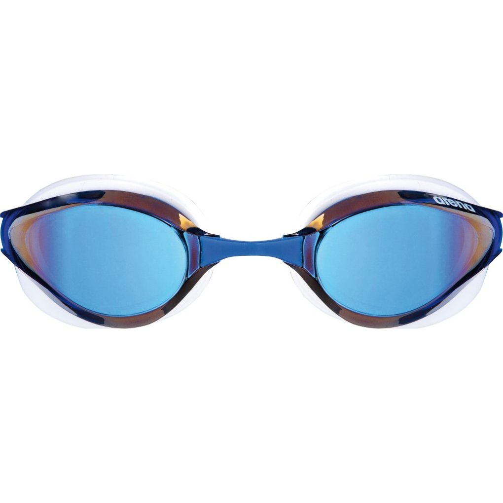 arena Python Mirror Swimming Goggles - Blue Mirror/White