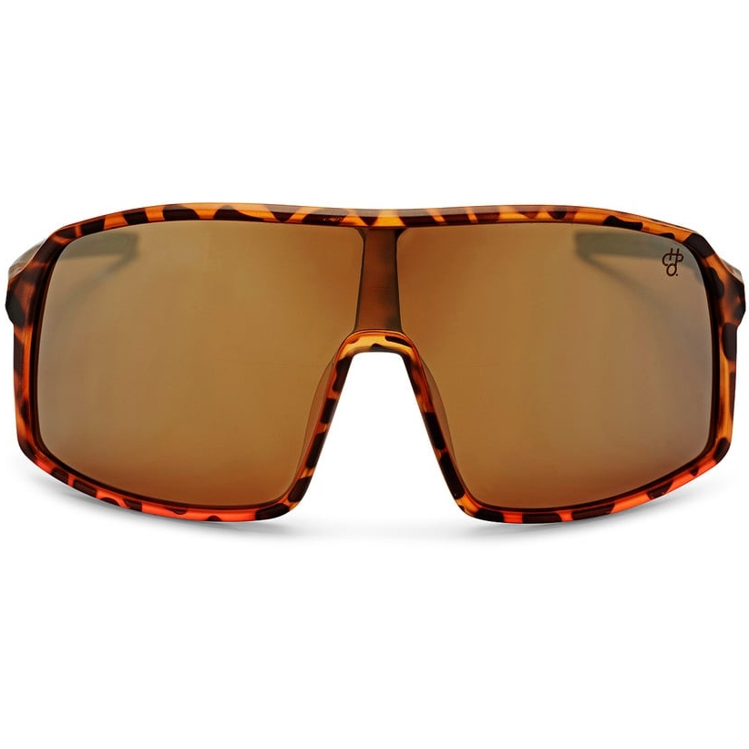 CHPO Erica Sunglasses - Turtle Brown / Gold Mirror