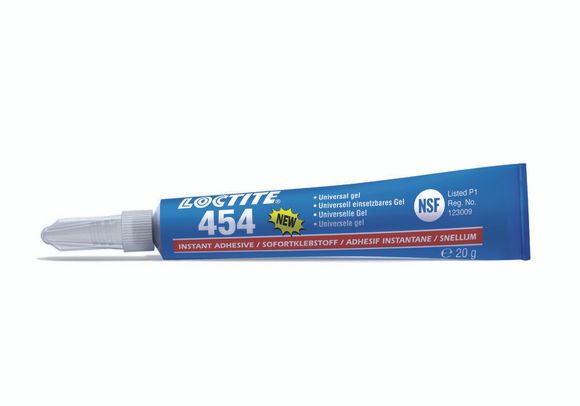 Loctite cyanoacrylate gel adhesive 454 - 5g tube UniversalRef: Le00006A / 1099999