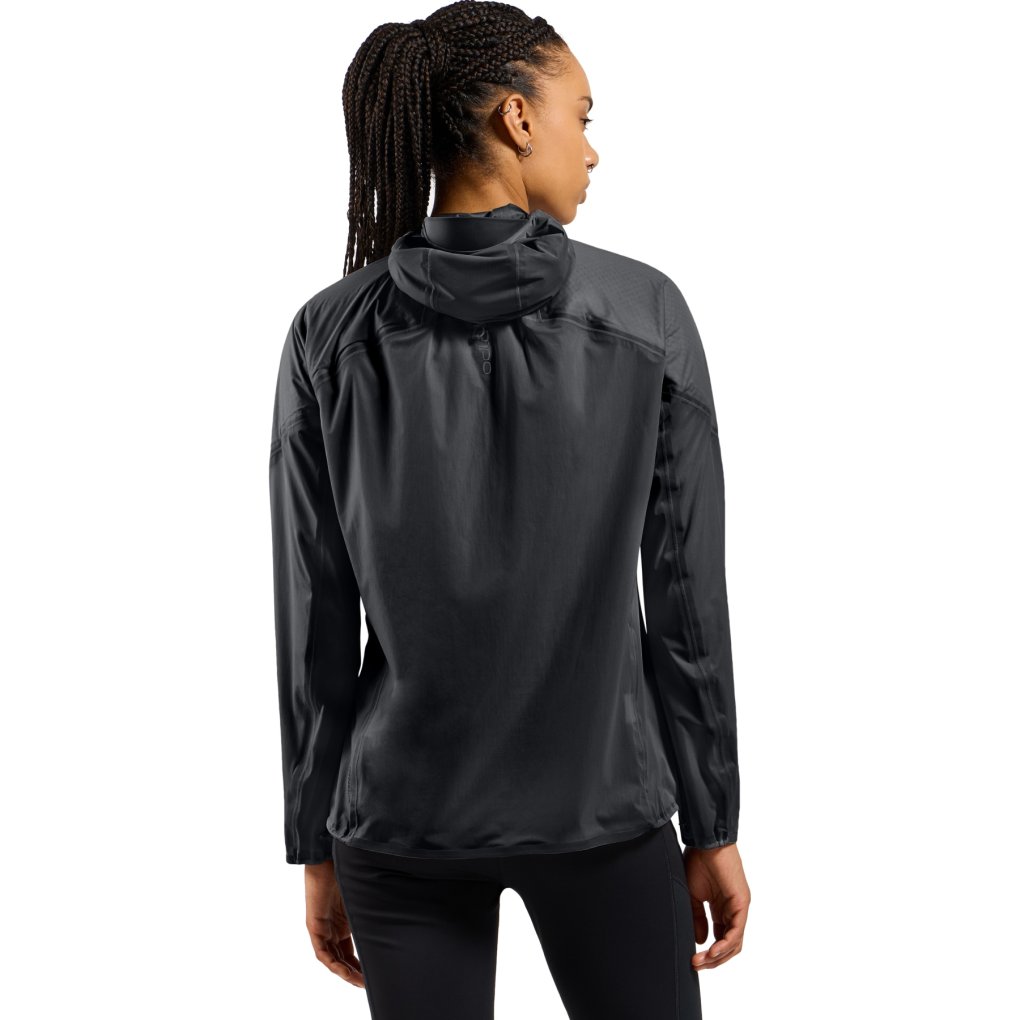 Odlo Dual Dry Waterproof Insulated Running Jacket Women - black