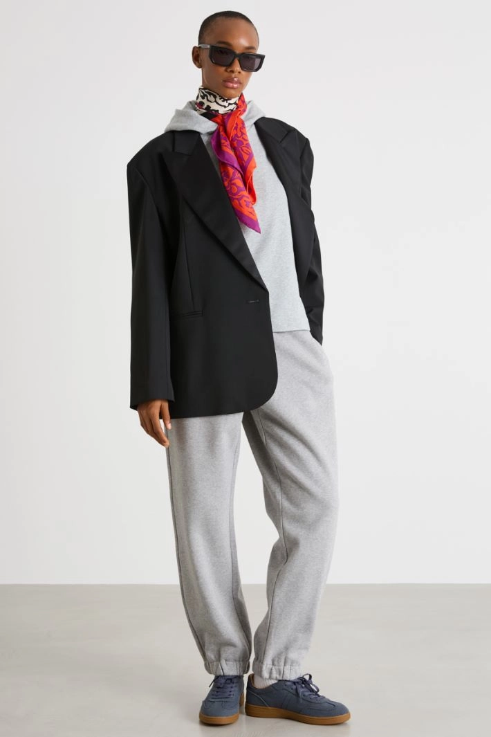 Zip-through hoodie - GREY