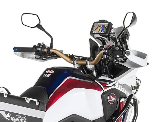 Touratech 20mm Handlebar Riser - SilverRef: Trt01062A / 01-402-5255-0