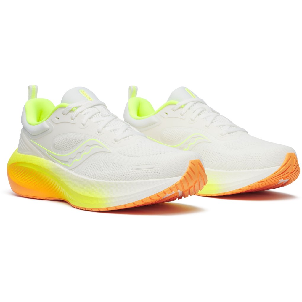 Saucony Surge 3 Running Shoes Men - white/citron