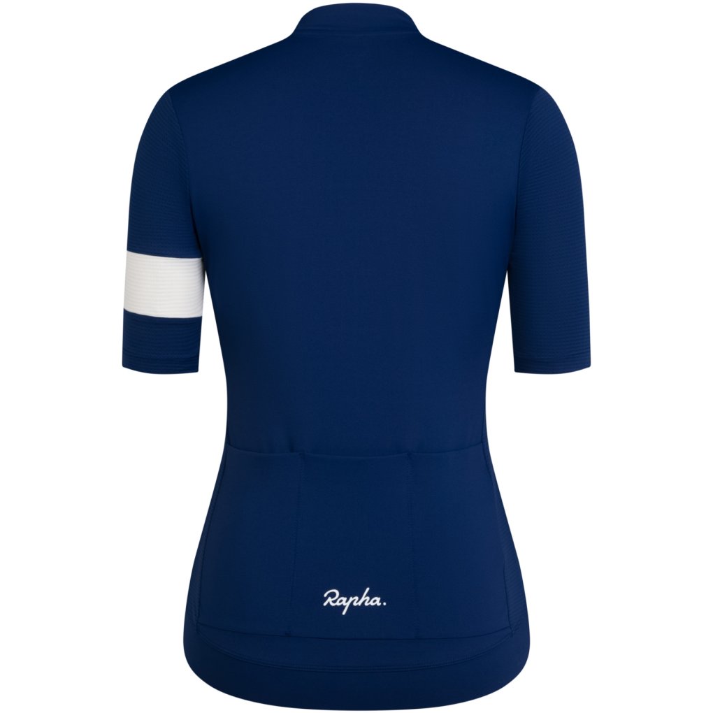 Rapha Core Lightweight Short Sleeve Jersey Women - navy/white