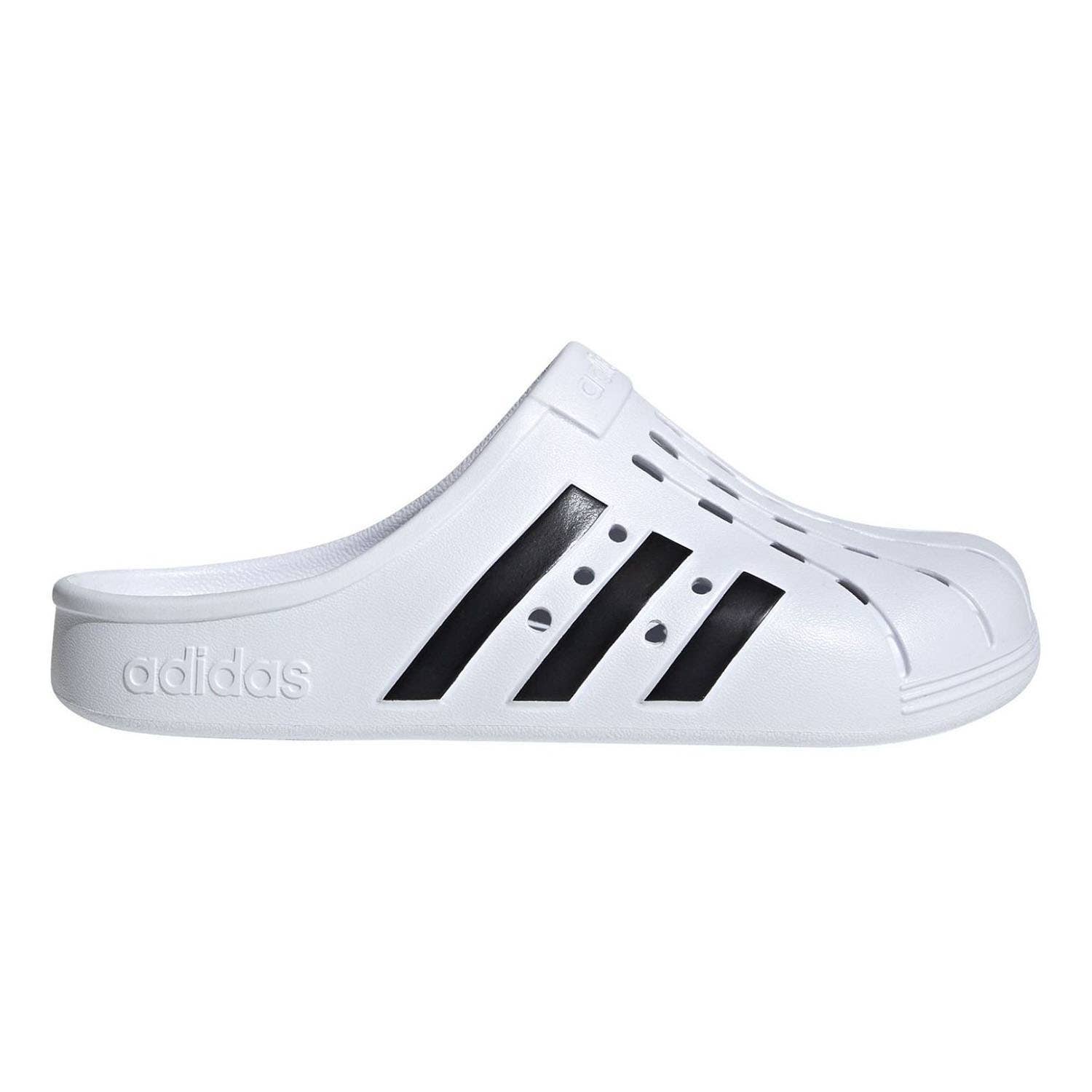 ADIDAS ADILETTE CLOG WHITE