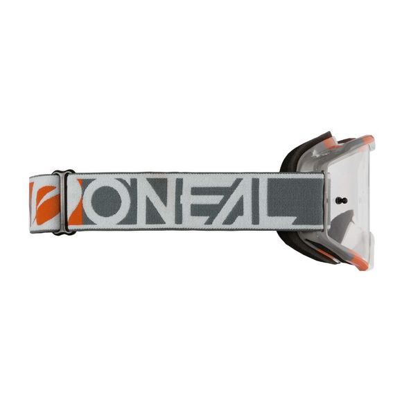 O'Neal B-10 cross mask - DUPLEX - CLEAR 2024 - White / GrayRef: OL1942