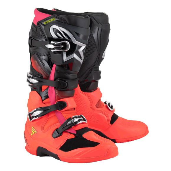 Alpinestars Tech cross boots 7 2025 - Black / RedRef: AP3940
