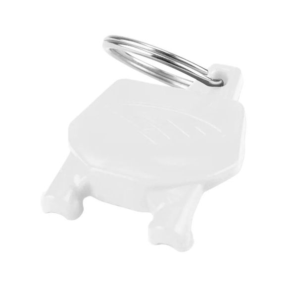 Porte-clé CYCRA PLAQUE NUMERO BLANC UniverselRef : CYC0790 / 29500025