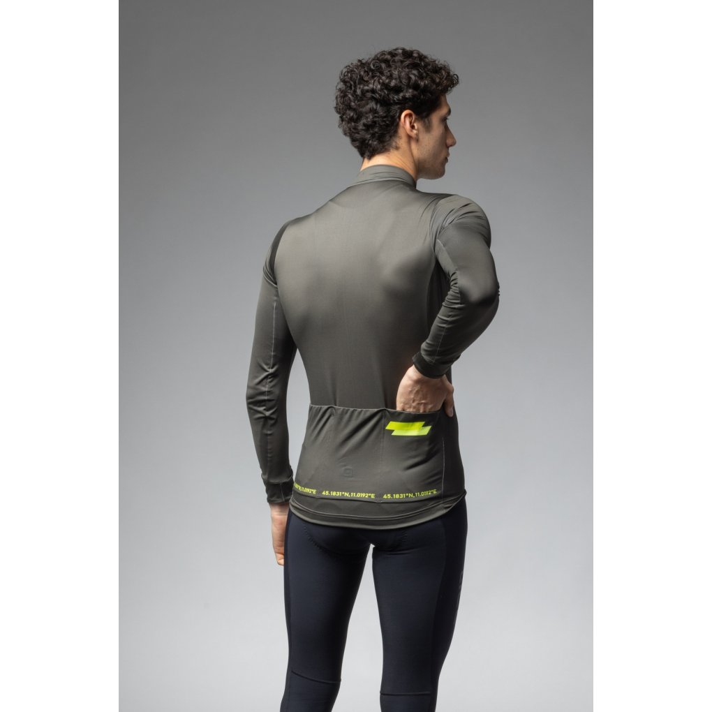 Alé PR-E Follow Me Long Sleeve Jersey Men - army green