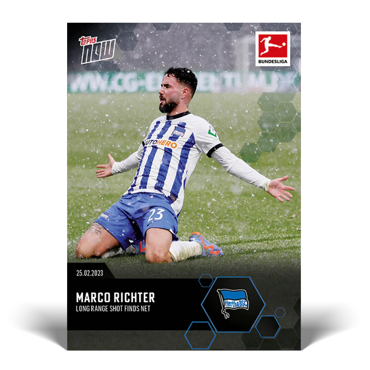 Topps UK - Long range shot finds net - Bundesliga TOPPS NOW® Card #145