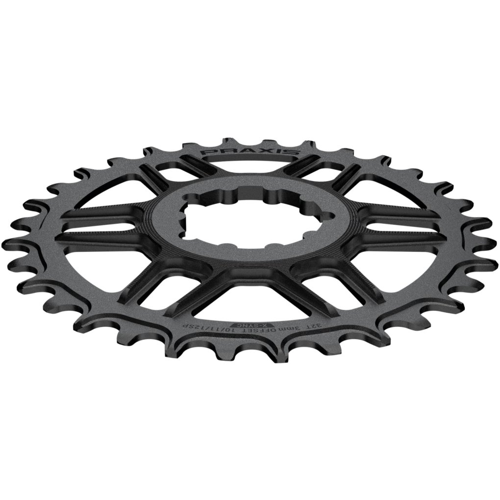 Praxis Works Direct Mount 1X Chainring - MTB | Narrow Wide | 10/11/12-Speed - 0mm Offset - 30T