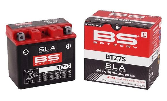 Batterie BS Battery SLA sans entretien activé usine - BTZ7SRef : BSB00008A / 1148726