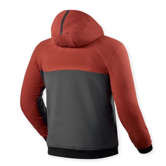 Motorcycle sweatshirt Rev it parabolica 2 - Red / GrayRef: RI1669