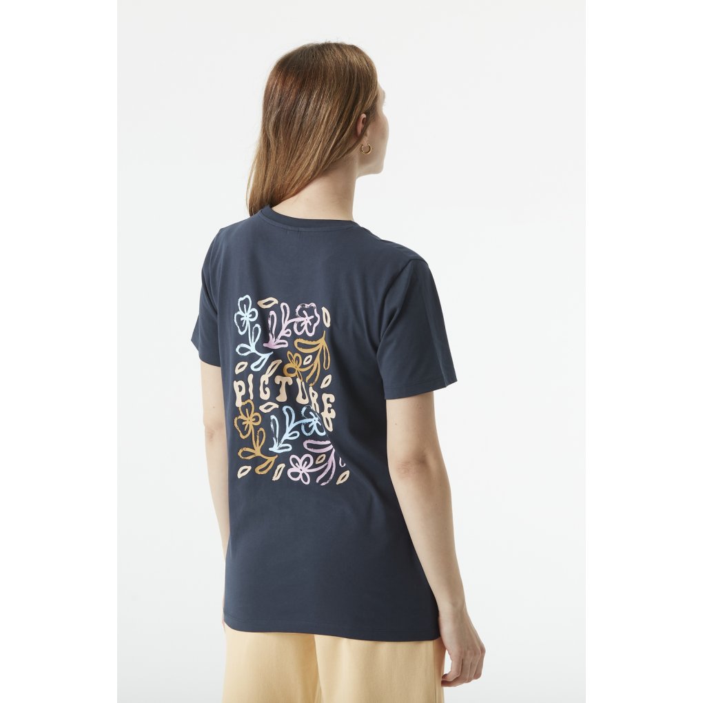 Picture Virel Tee Women - Dark Blue