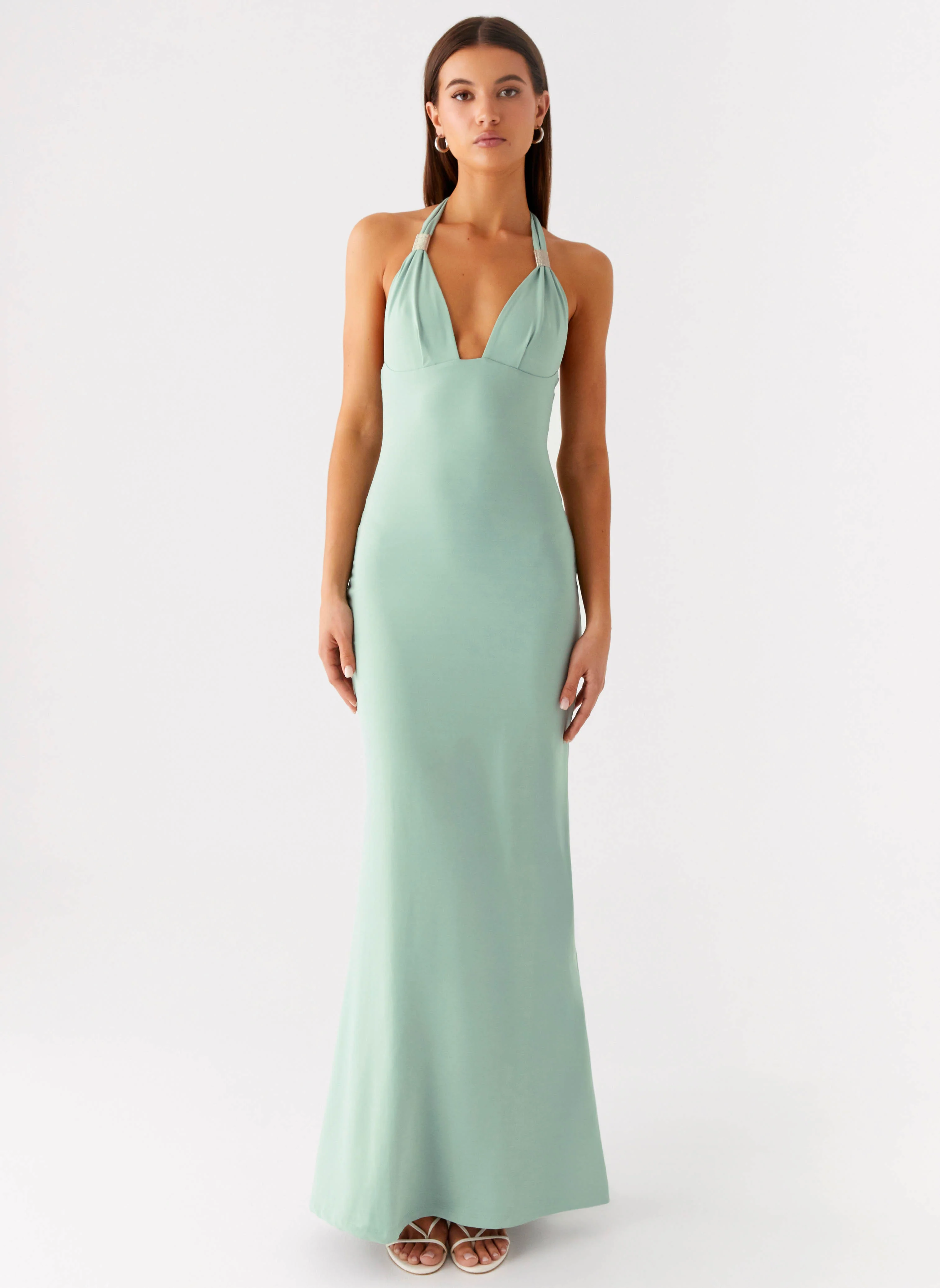 Fern Valley Maxi Dress - Sage