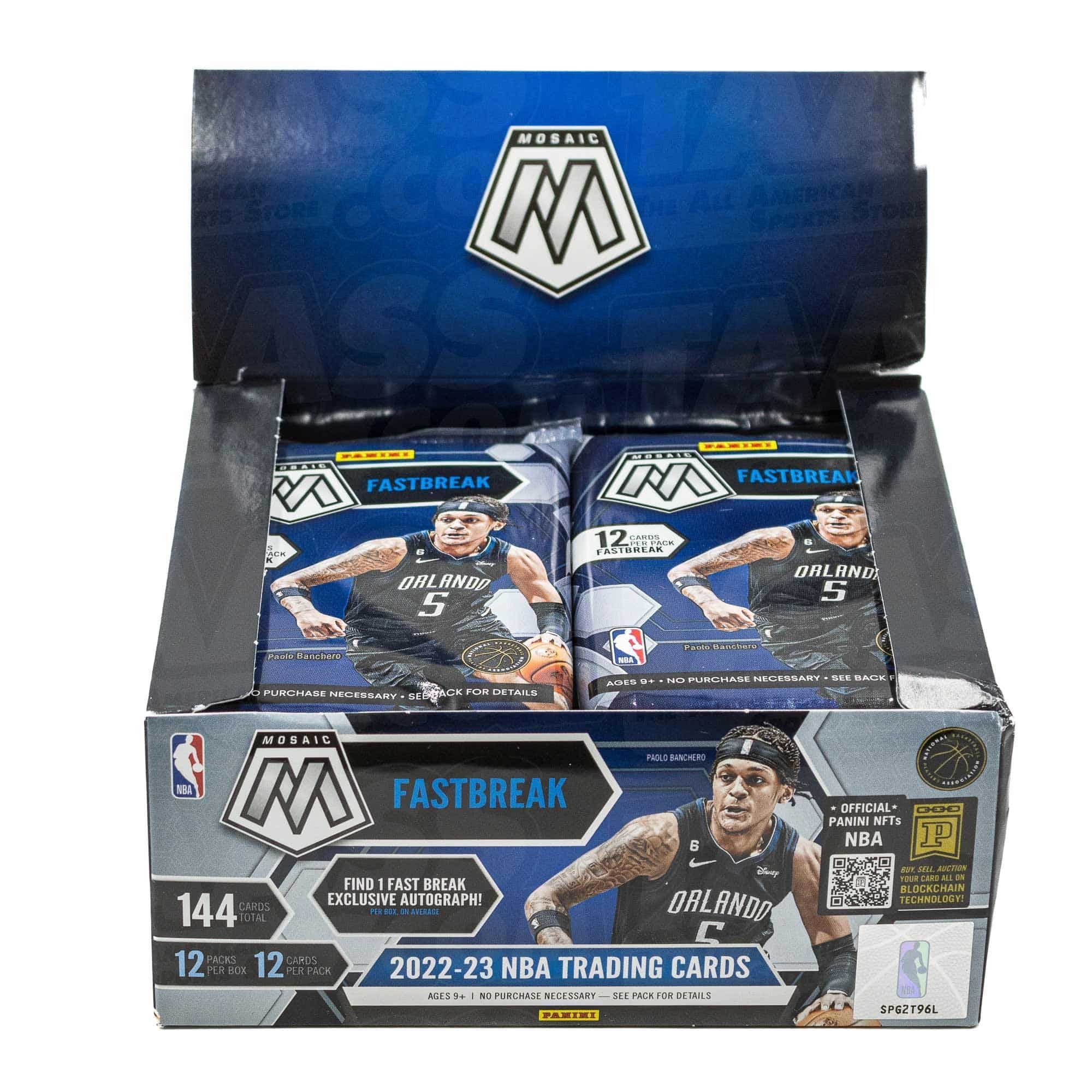 2022/23 Panini Mosaic Basketball NBA Fast Break Box