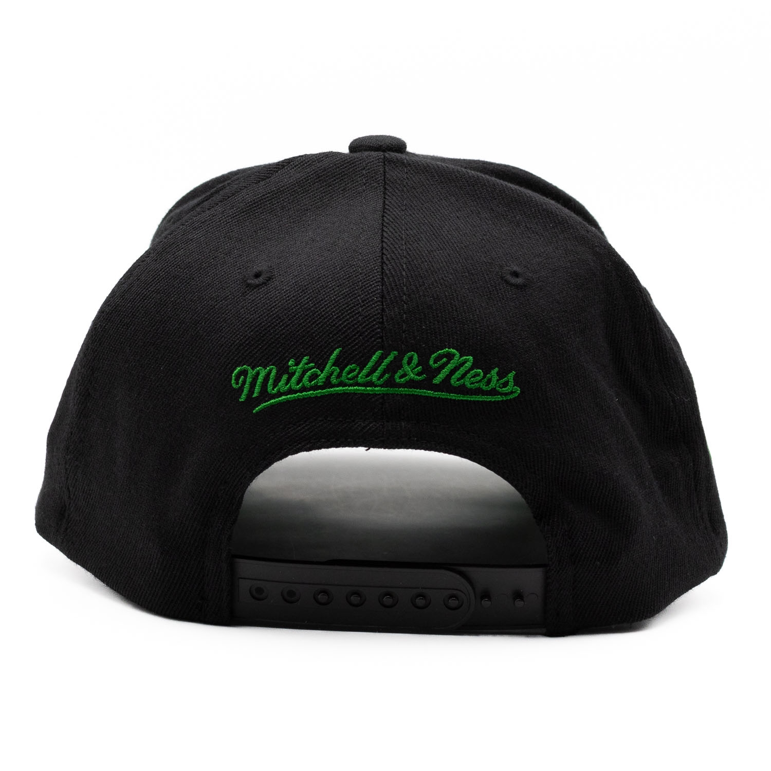 Boston Celtics Custom Patch Classic Red Stretch Snapback Cap Schwarz