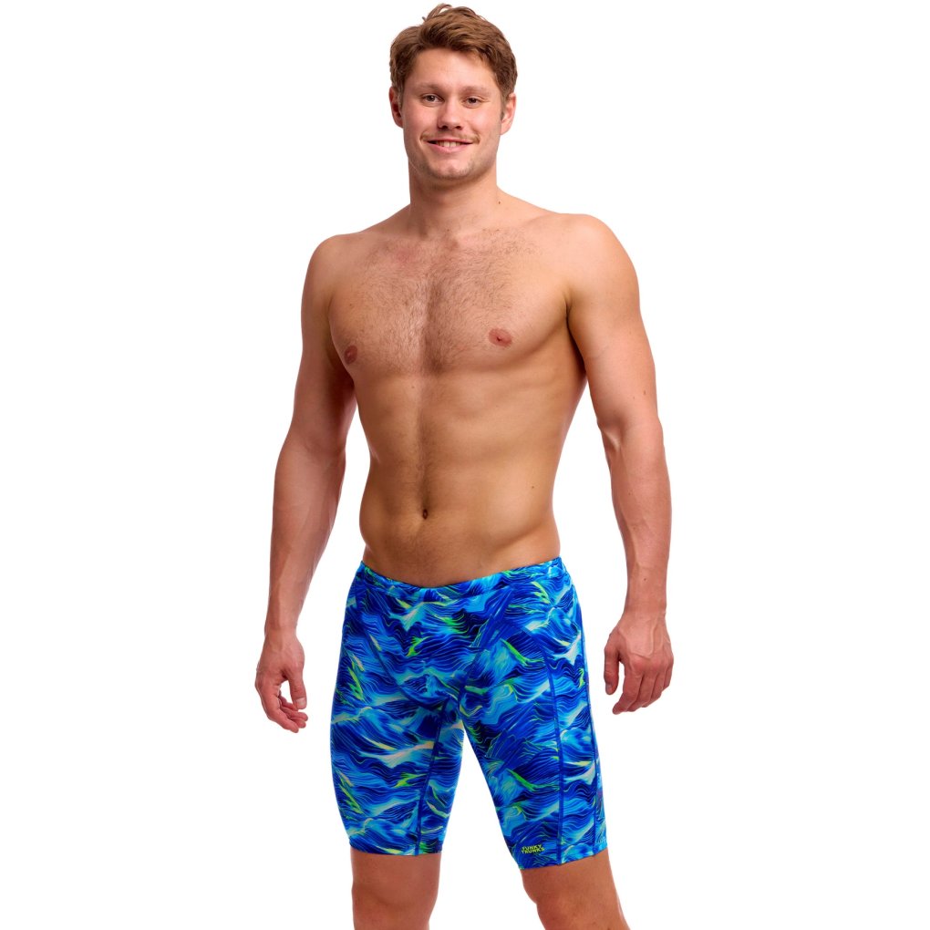 Funky Trunks Training Eco Swim Jammers Men - Storm Chaser