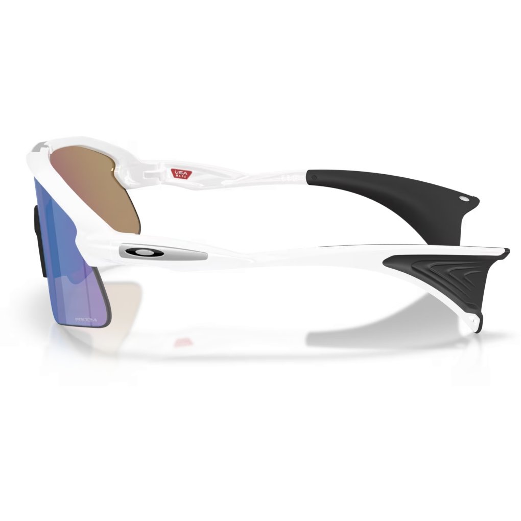 Oakley Stunt Devil Glasses - Matte White / Prizm Sapphire - 0OO9517-0439