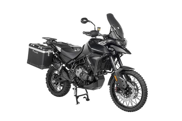 Touratech ZEGA Pro 38/45 suitcase - Black support included - Black anodizedRef: Trt01885A / 01-421-5787-0