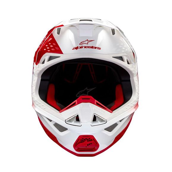 Alpinestars SUPERTECH S-M10 cross Helmet - UNITE 2023 - Red / WhiteRef: AP3235