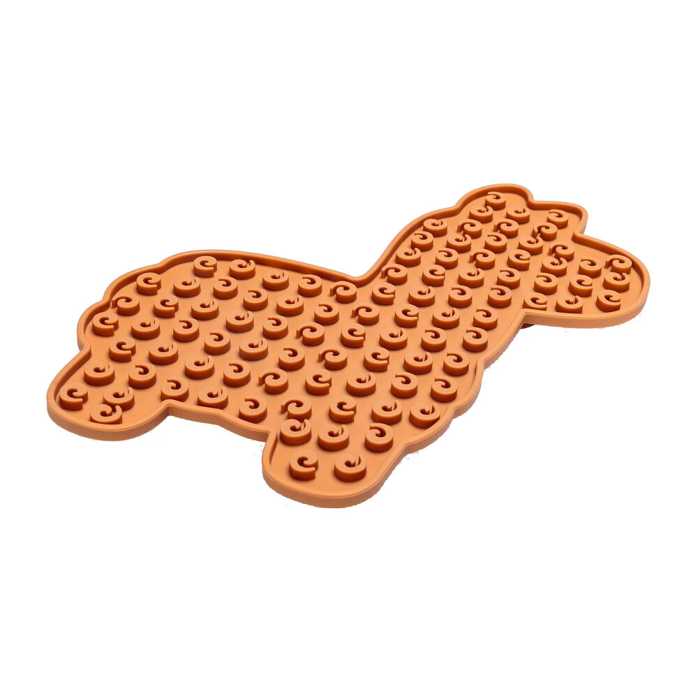Beeztees Puppy Lick Mat Molly - Terracotta