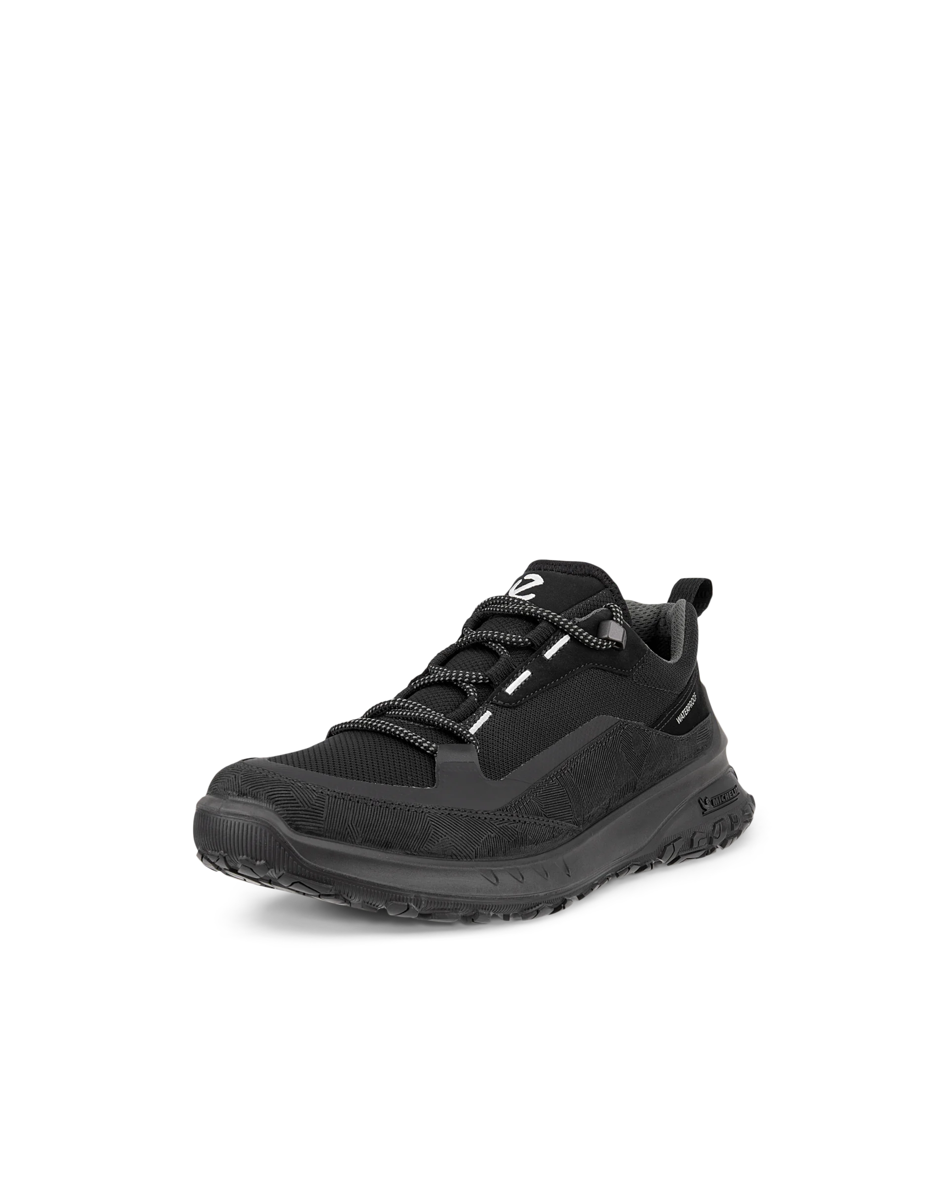 ECCO ULT-TRN M Herren Wasserdichte Trekkingschuhe aus Nubukleder Schwarz