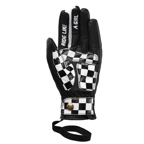 Eudoxie LIZZY GOLD Gloves - Black / WhiteRef: EUD0057