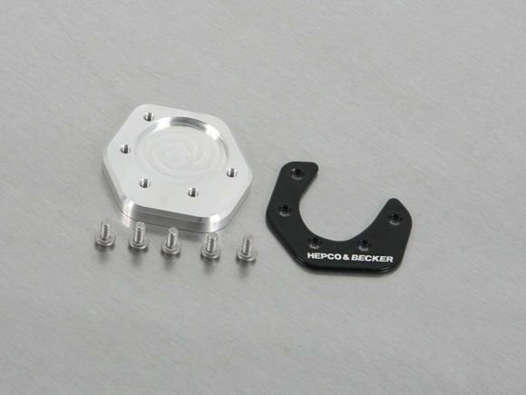 Hepco & Becker side stand extension - black/silverKTM 990 ADVENTURE ABS - 2006-2013Ref: Hbe02622A / 4211785 00 91
