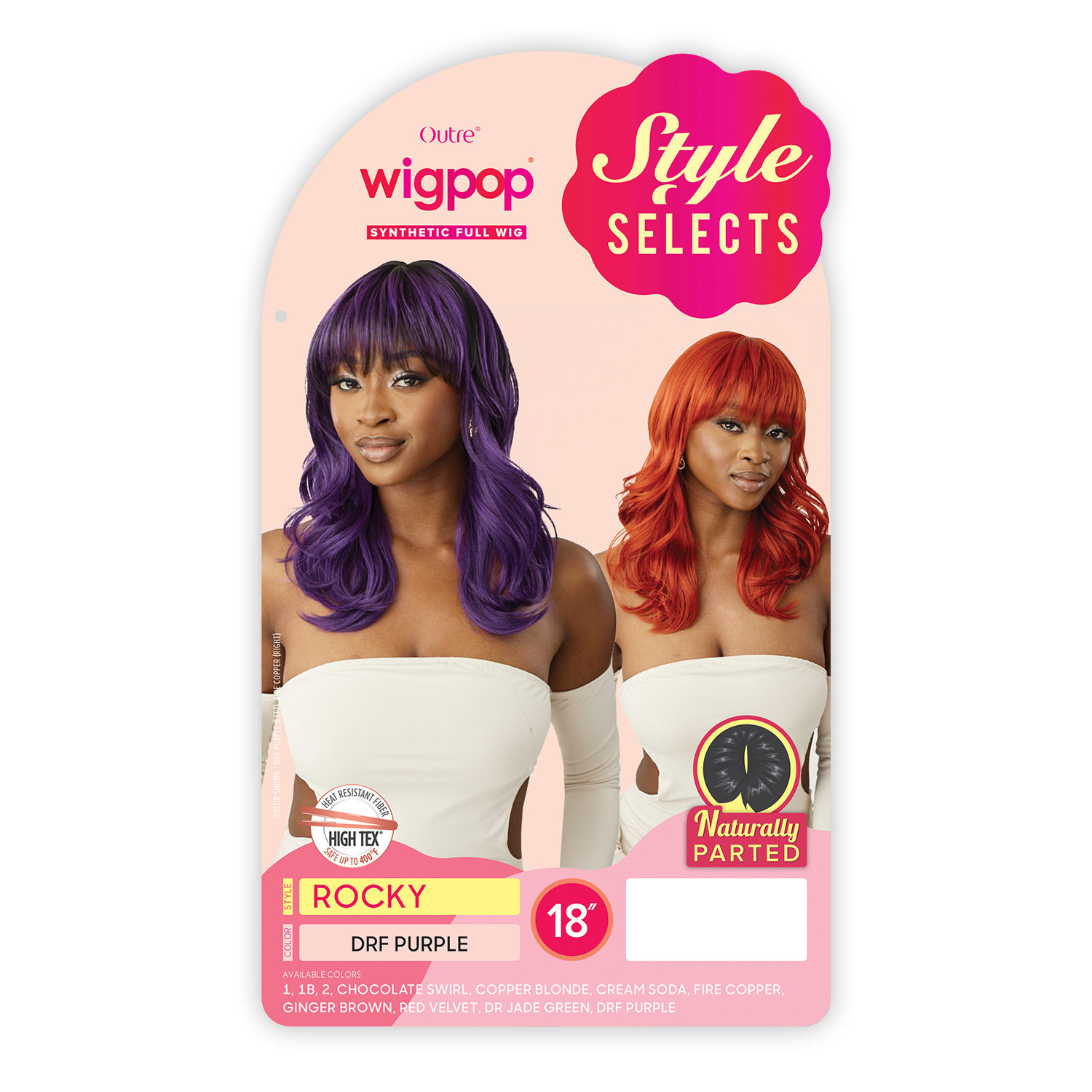 Outre Full Wig Wigpop Rocky