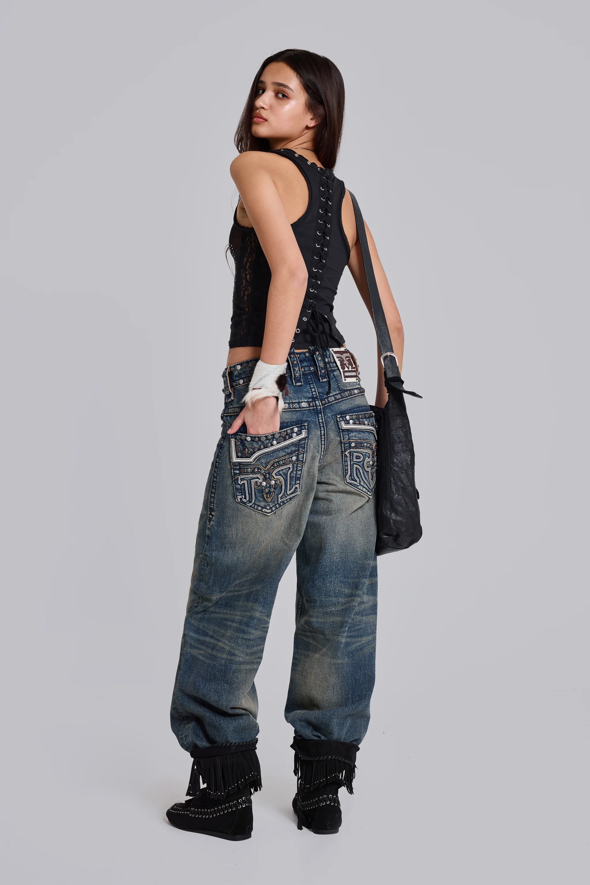 Rock Revival Heavy Stud Jeans