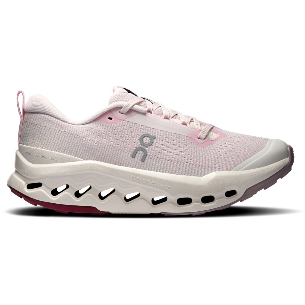 On Cloudsurfer Trail 2 Running Shoes Women - Lily | Gardenia