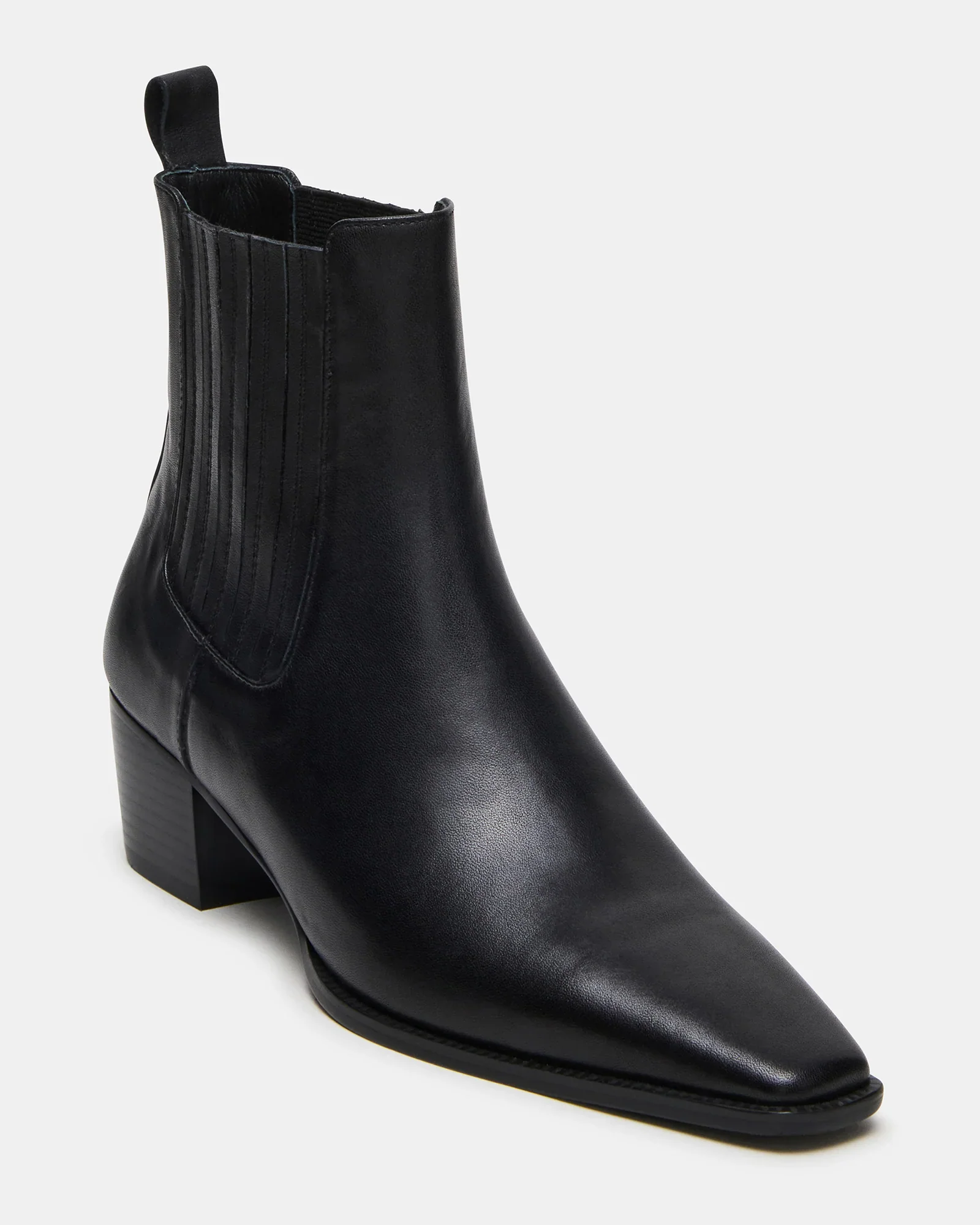 Alfonsa Black Leather