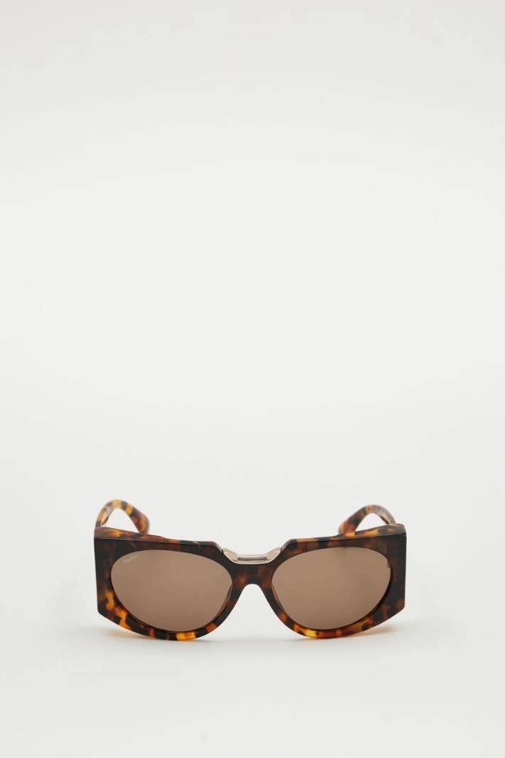 Square sunglasses - BROWN