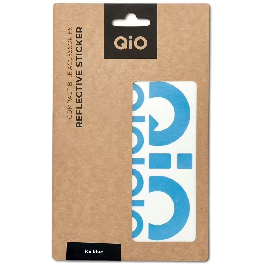 QiO Reflective Sticker - for frame color ice blue matt