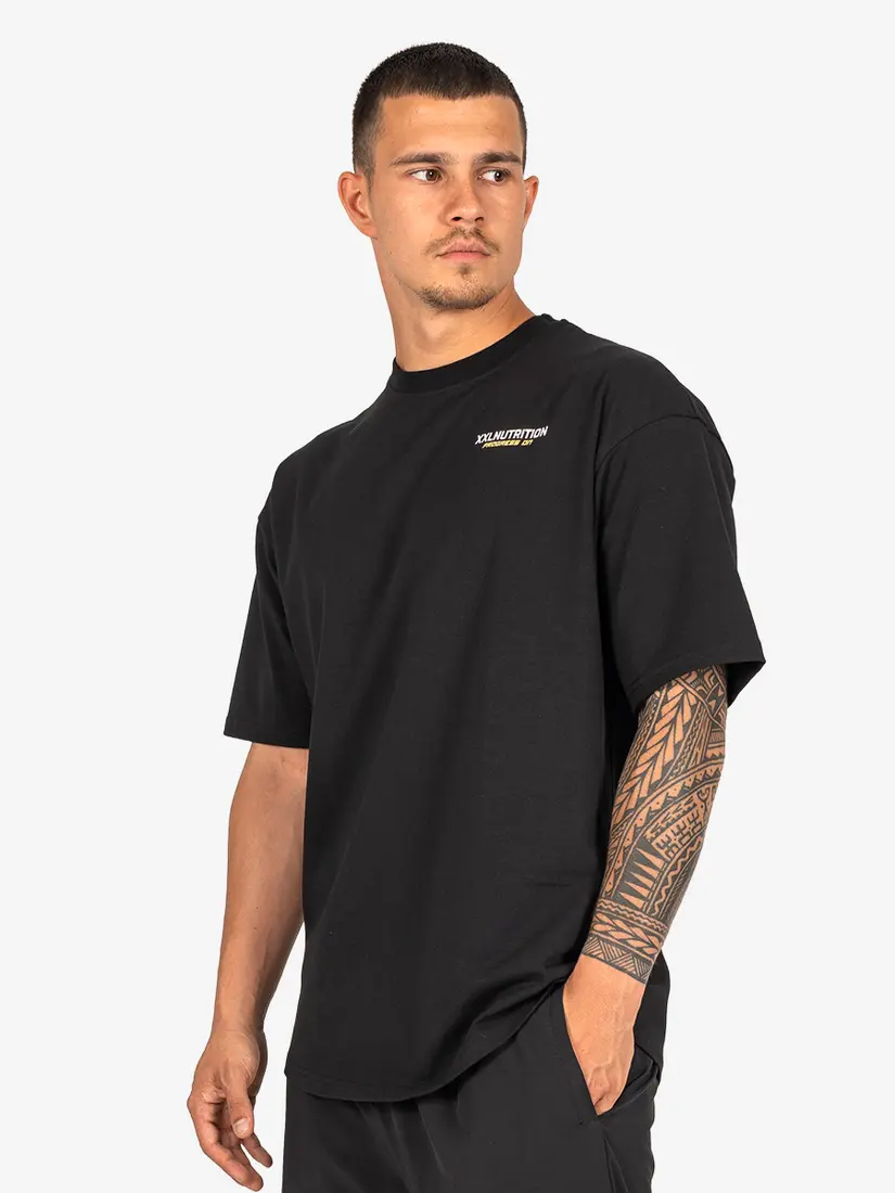 Progress On T-Shirt - Black