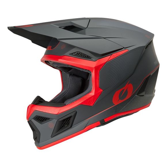 O'Neal 3SRS cross helmet - E -Stocke 2025 - Gray / RedRef: OL2196