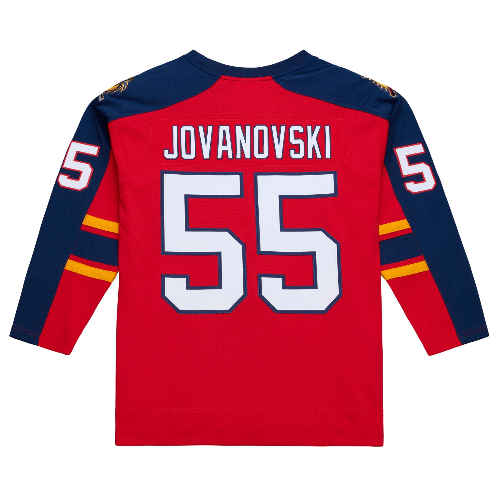 Ed Jovanovski #55 Florida Panthers 2013-14 Premium Power Play NHL Jersey Red