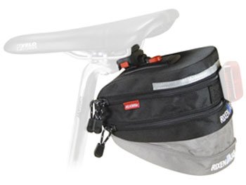 KLICKfix Micro 200 Expandable 0295S Saddle Bag - 1.5L - black