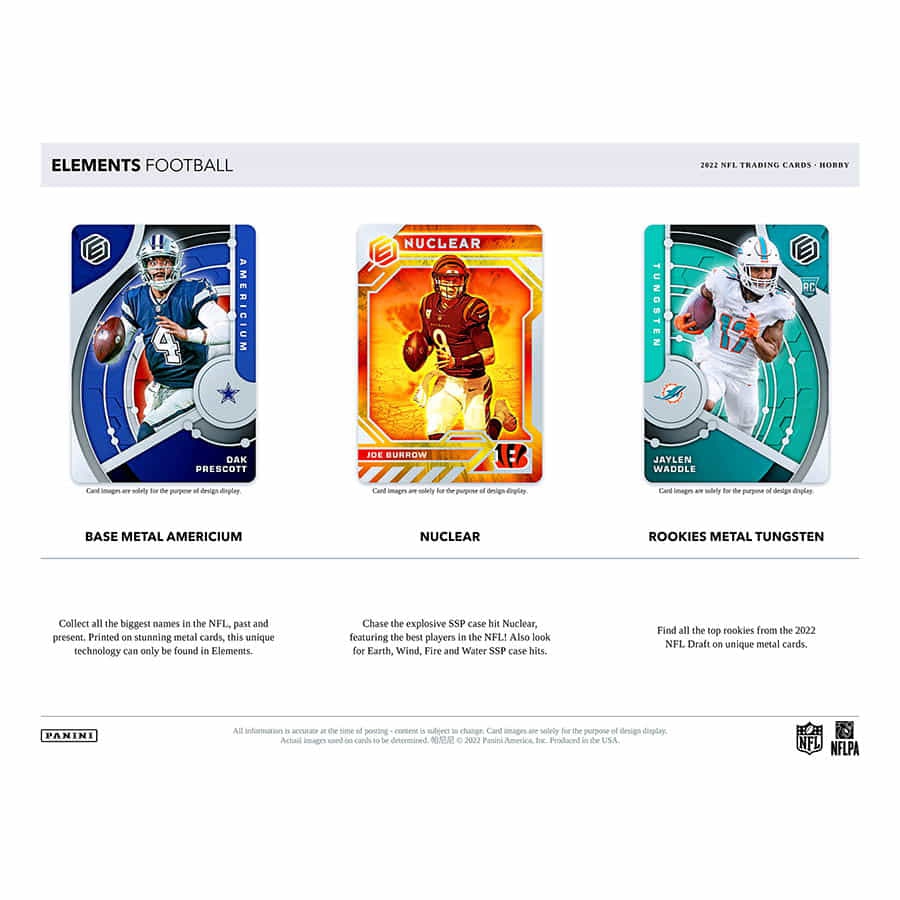 2022 Panini Elements NFL Football Hobby Box